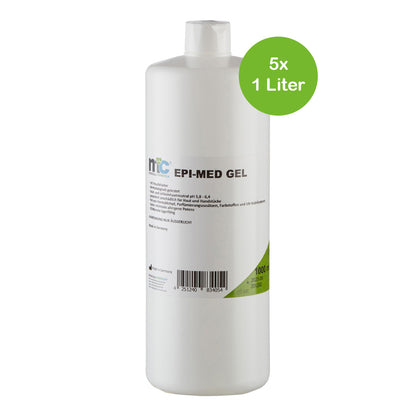 MC24 Epi-Med IPL-Kontaktgel, 5×1-Liter Flasche, weiß