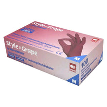 Nitrilhandschuhe Packung Style Grape, puderfrei, Größe M, 100 Stück