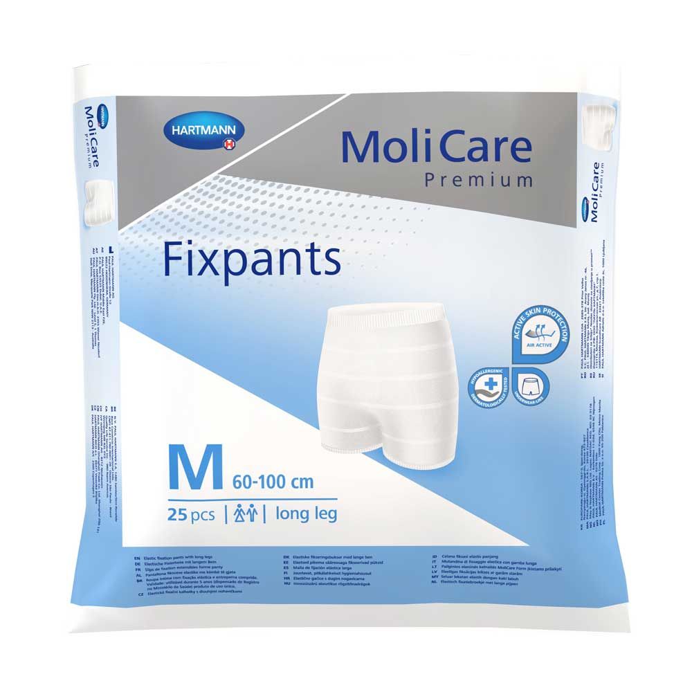 MoliCare Premium Fixpants Fixierhöschen Packung, Größe M, weiß