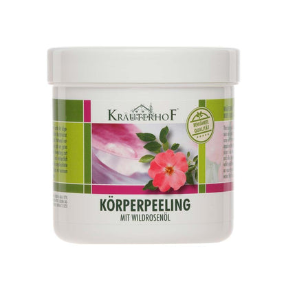 Asam Kräuterhof® Körperpeeling mit Wildrosenöl im Tiegel