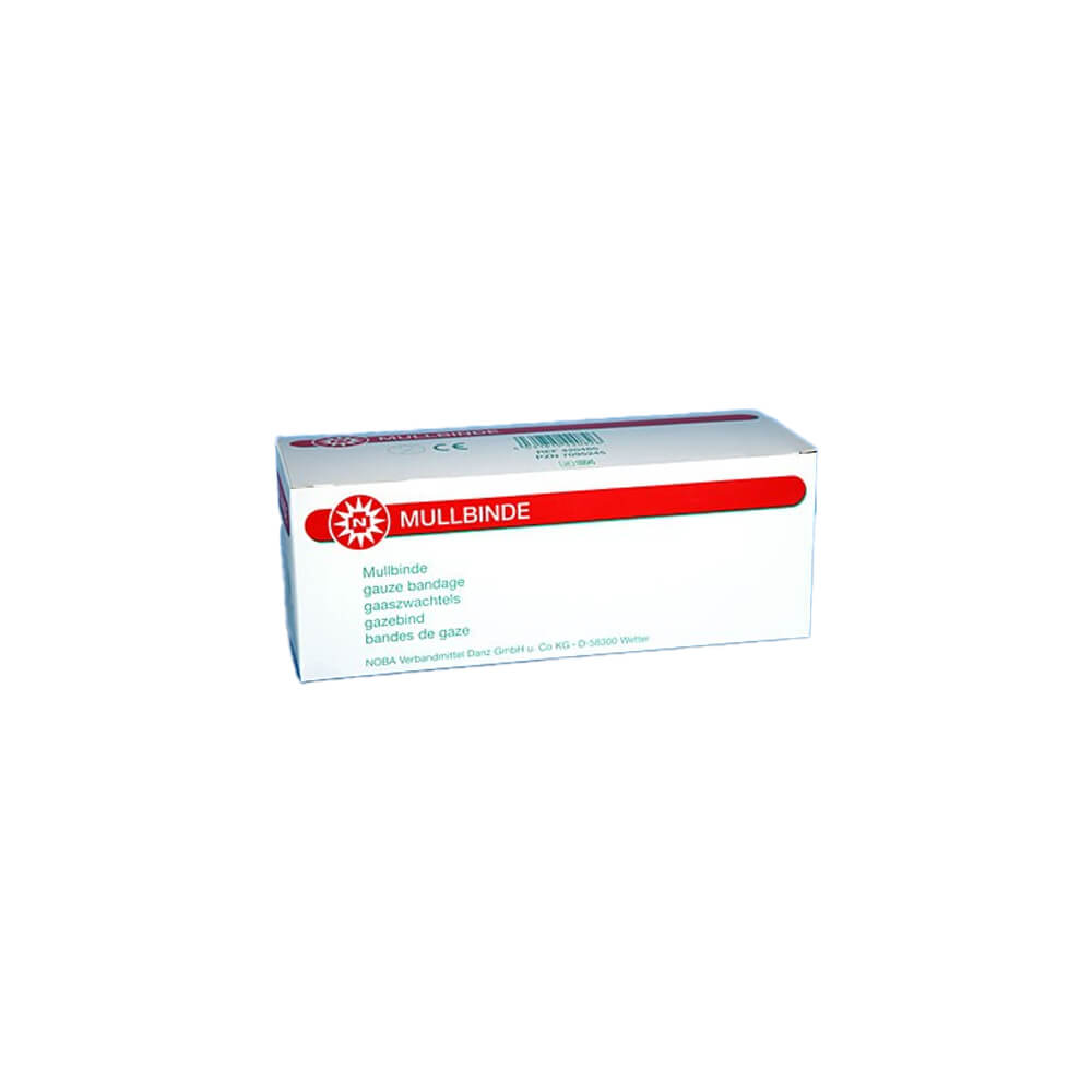 Mullbinden-Verpackung mit rotem Aufdruck, Fixierbinde, 20 Stück