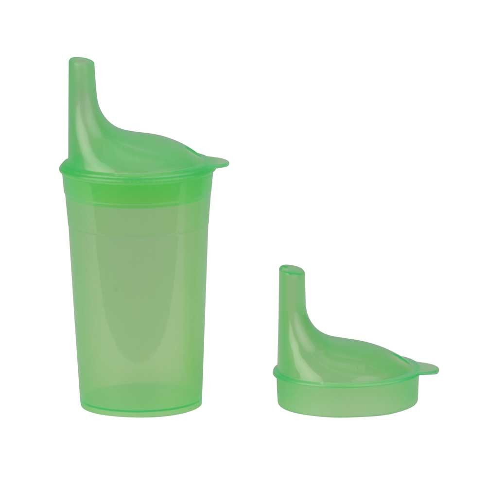 Behrend Trinkbecher-Set mit zwei Mundstücken, grün, 250 ml