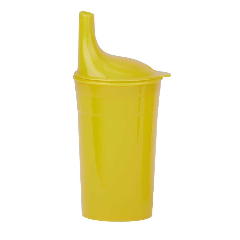 Behrend Trinkbecher mit Deckel, gelb, 250 ml