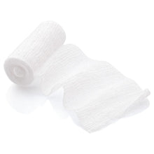 Elastische Fixierbinde Peha-crepp von Hartmann, weiß, aufgerollt