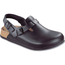 Birkenstock Tokio SL Clog schwarz mit zwei Schnallen und profilierter Sohle