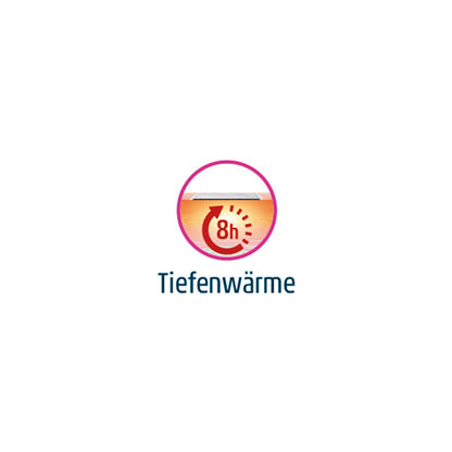 Tiefenwärme-Symbol für Lifemed Wärmepflaster, 8 Stunden