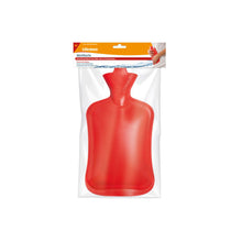 Lifemed® Wärmflasche 2L rot mit Schraubverschluss, 32,5x20,3 cm