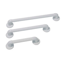 Haltegriff-Set aus geriffeltem Kunststoff mit Endgriffen für Badewanne/Dusche