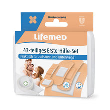 Lifemed 43-teiliges Erste-Hilfe-Set in Umverpackung