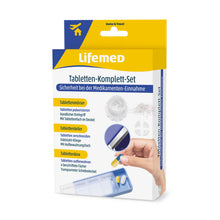 Tabletten-Komplett-Set von Lifemed® in Verkaufsverpackung