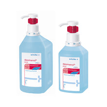 Desmanol® Handdesinfektionsmittel parfümfrei mit Spenderpumpe, blau