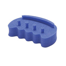 Behrend Handtrainer aus Schaumstoff, blau, mit Stift-Öffnungen