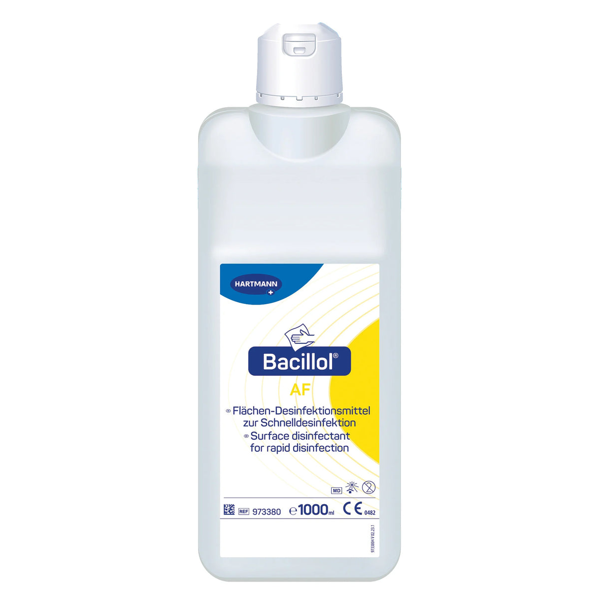 Bacillol AF Flächendesinfektionsmittel in weißer Kunststoffflasche, 1.000 ml