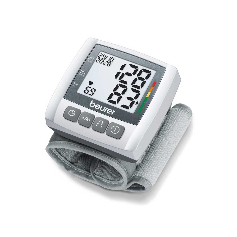 Beurer BC 30 Handgelenk-Blutdruckmessgerät mit Display und Manschette