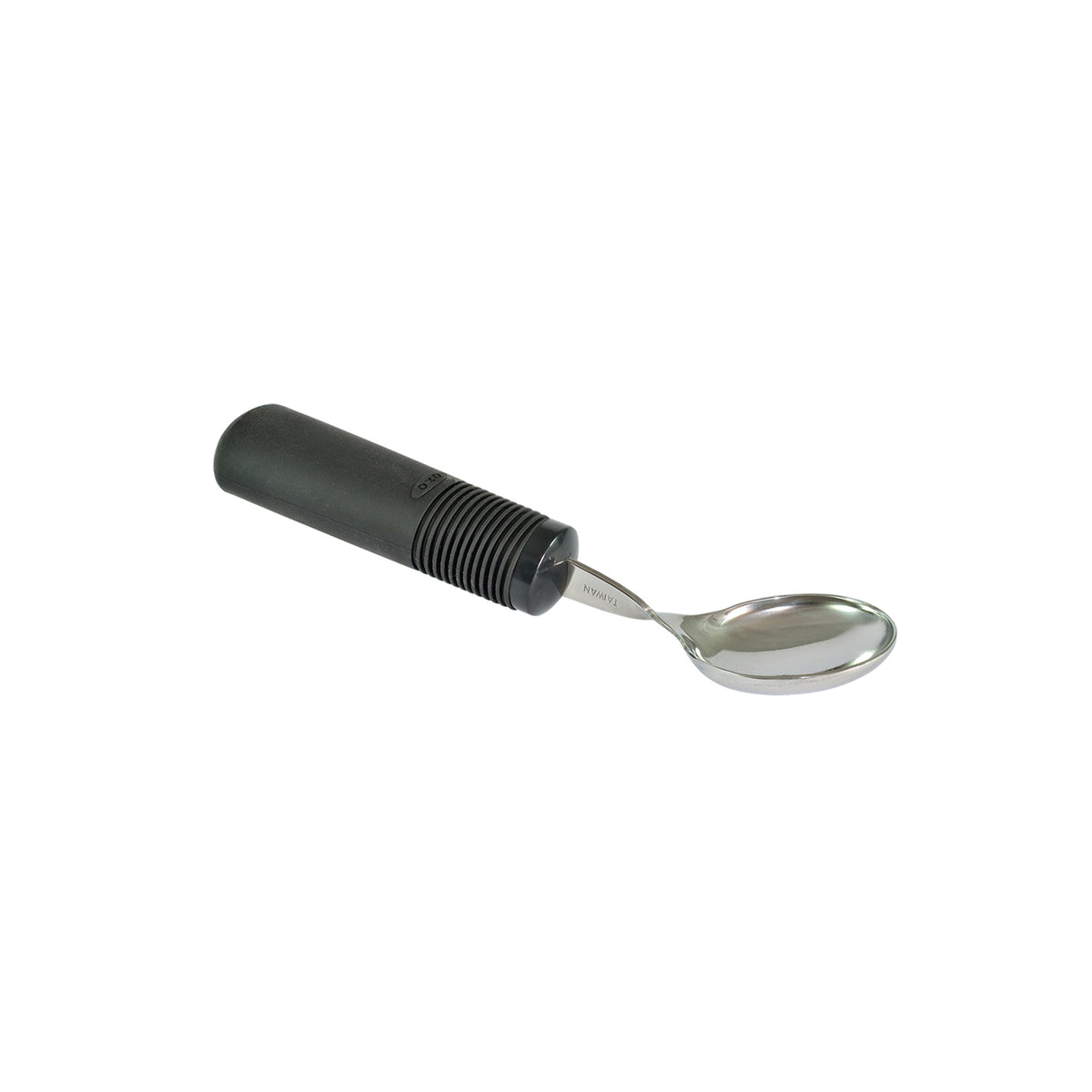 Big-Grip kleiner Löffel mit schwarzem Griff, Edelstahl