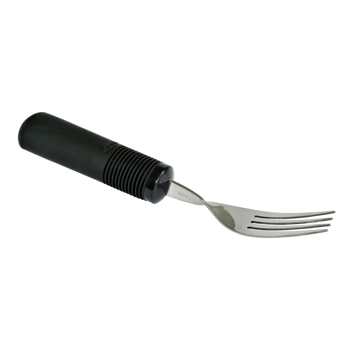 Big-Grip Gabel mit schwarzem Griff, Edelstahlzinken