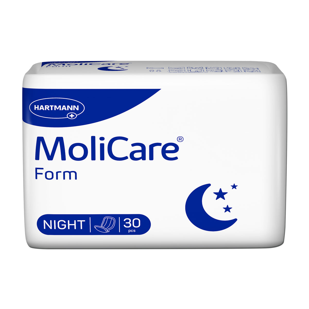 Hartmann MoliCare Form Inkontinenzunterlagen, Nacht, 30 Stk.
