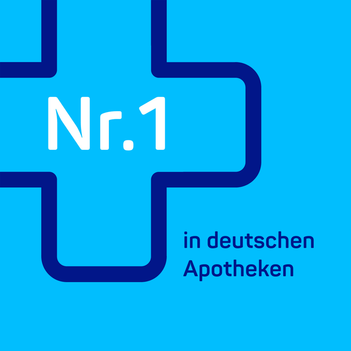 Werbe-Grafik: „Nr. 1“ in deutschen Apotheken
