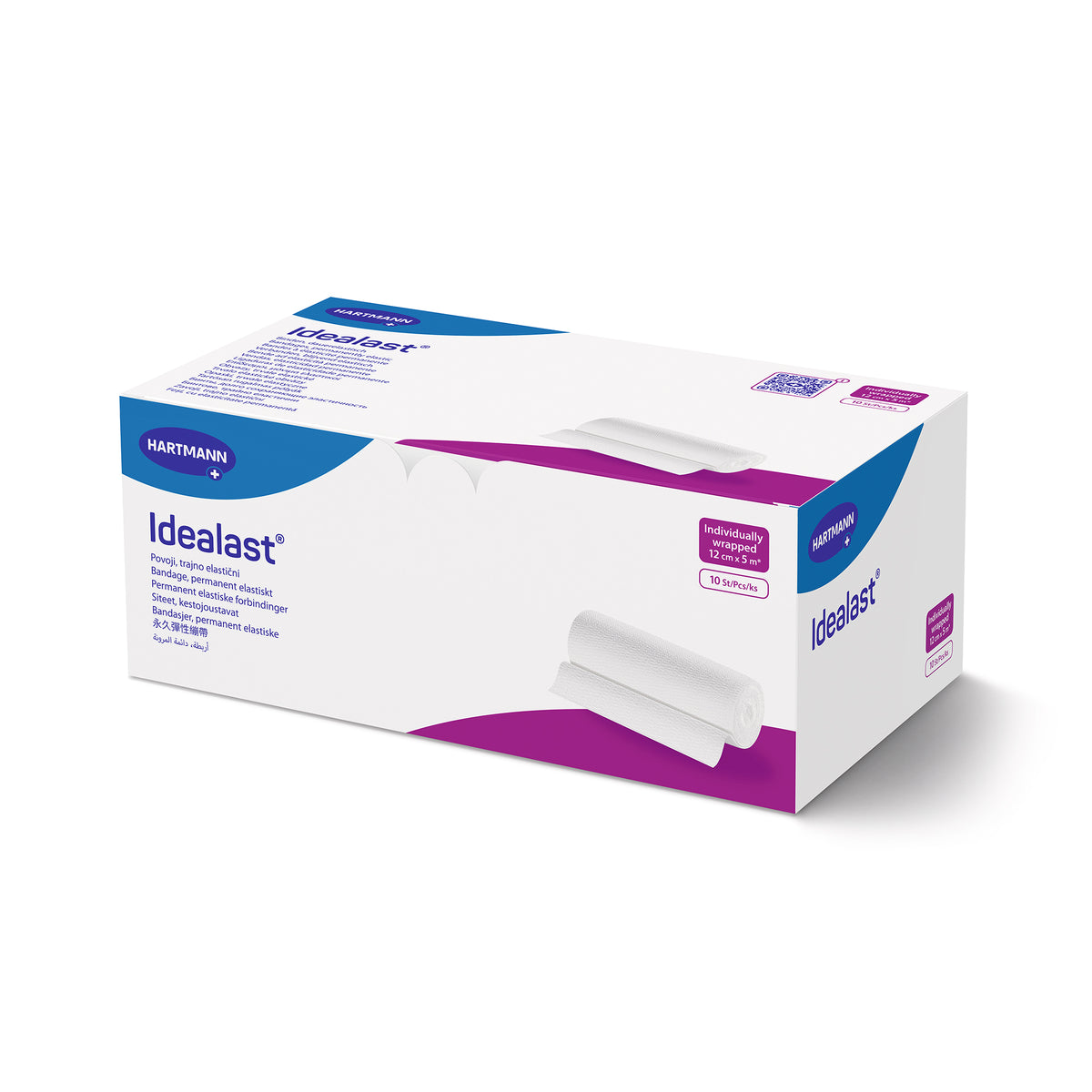 Hartmann Idealast® Binde-Verpackung mit Größenangabe 12 cm x 5 m