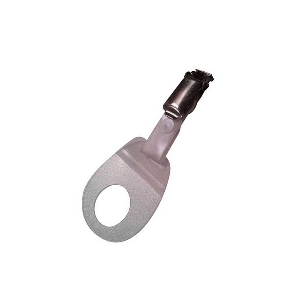 Ecolab Taschen-Clip für 100-ml-Flaschen, grauer Halter mit schwarzem Einsatz
