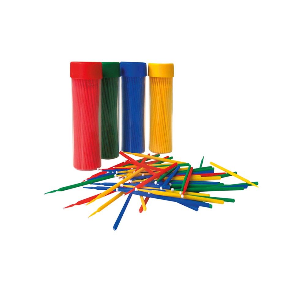 Euronda Monoart Applikatoren mit flexibler Spitze, gebündelt: rot, grün, blau, gelb