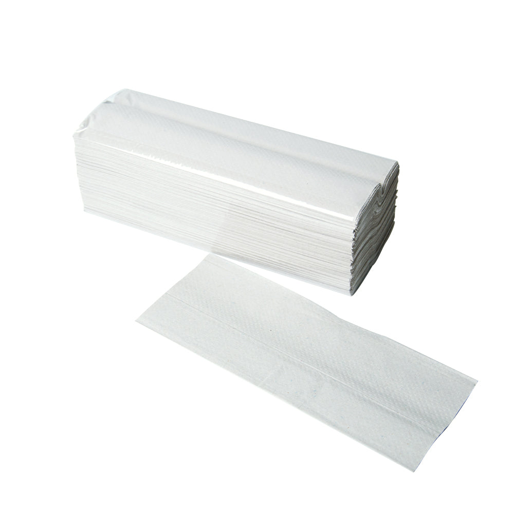 MC24® Papierhandtücher für Spender, grau, 25x33 cm, Stapel verpackt