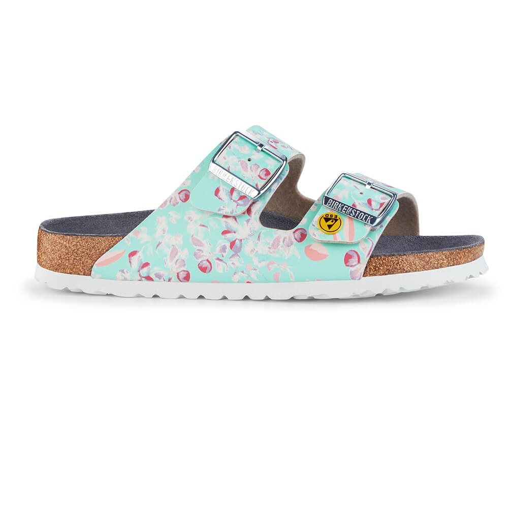 Arizona ESD Antistatisch, Birkenstock, Blumenwiese Minze, Schmal, 35