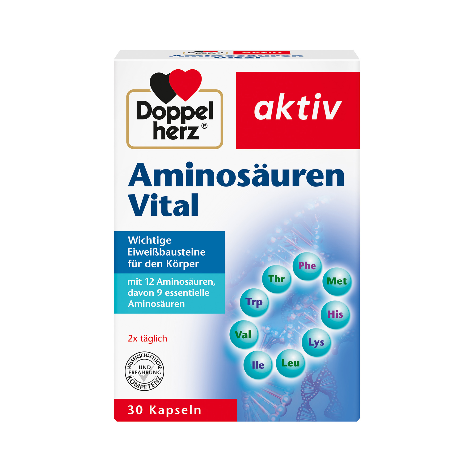 Doppelherz aktiv Aminosäuren Vital, 30 Kapseln