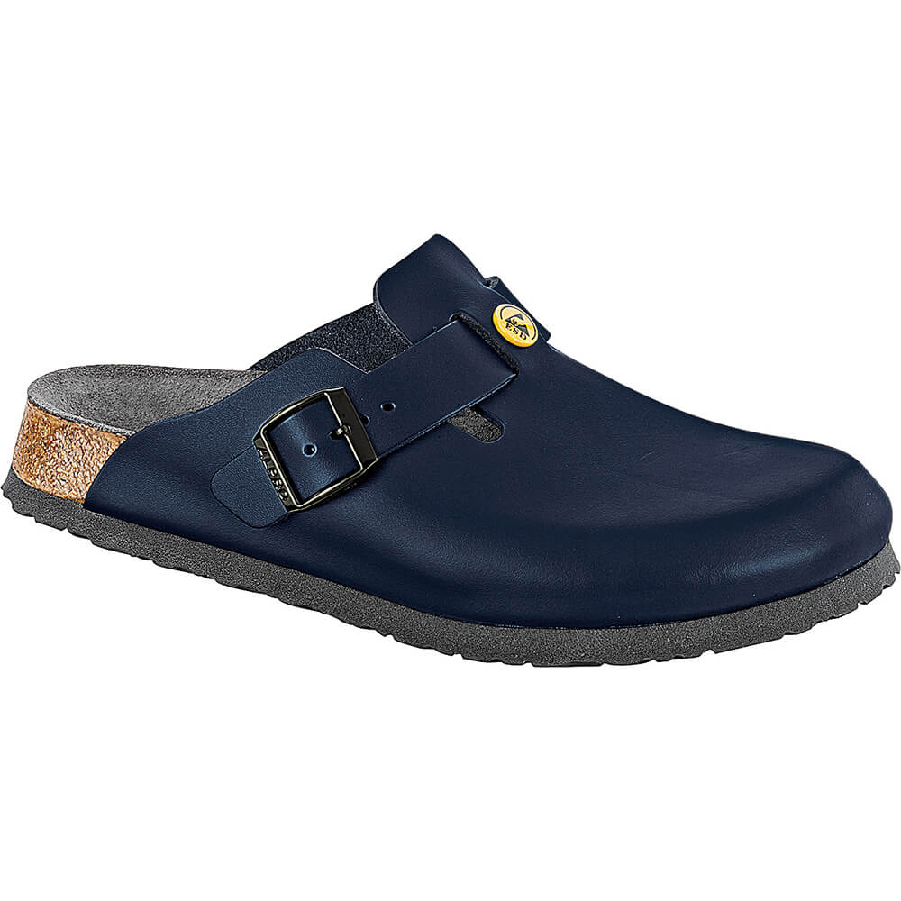 Boston ESD, Naturleder, von Birkenstock, Normal, blau, Gr. 39