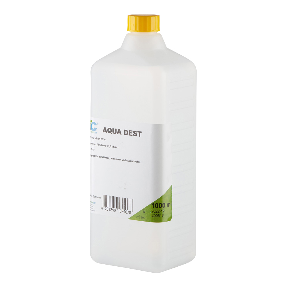 Aqua Dest - Destilliertes Wasser