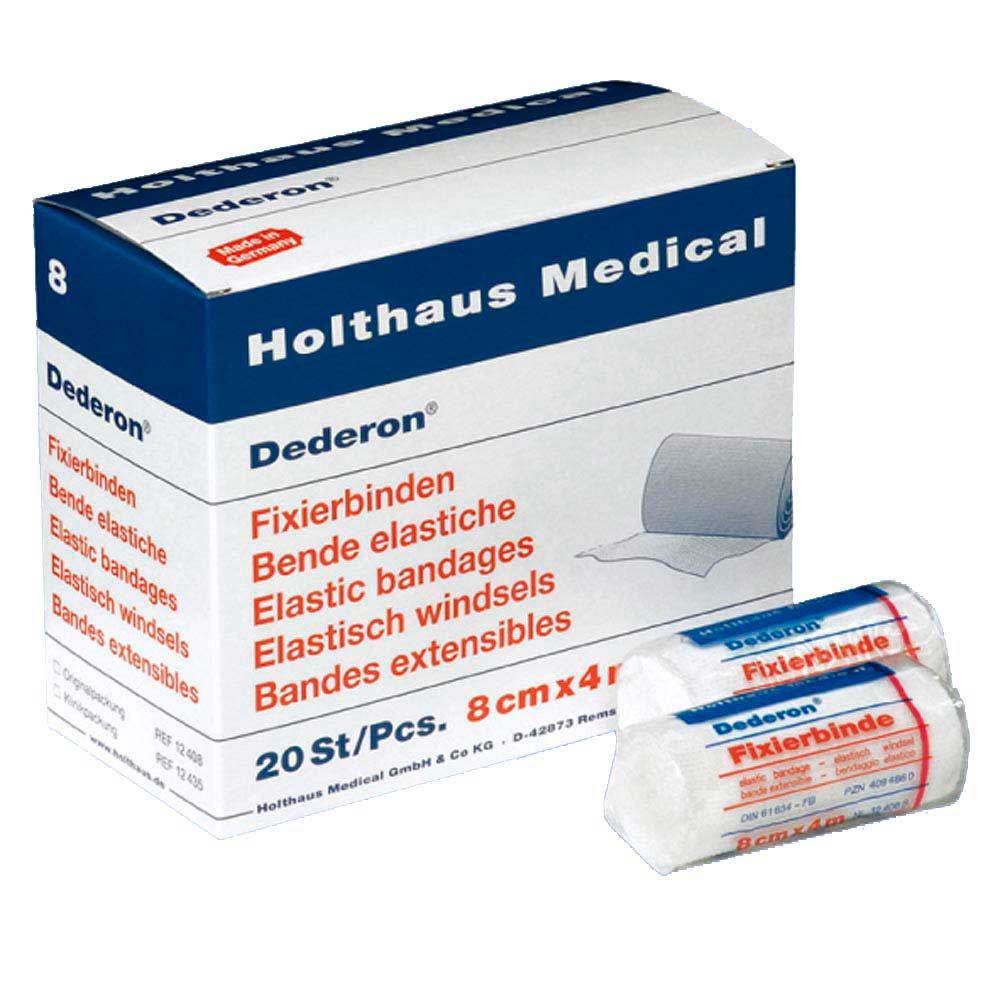 Holthaus Medical Dederon Mullbinde DIN61634-FB, 4cmx4m, 20St