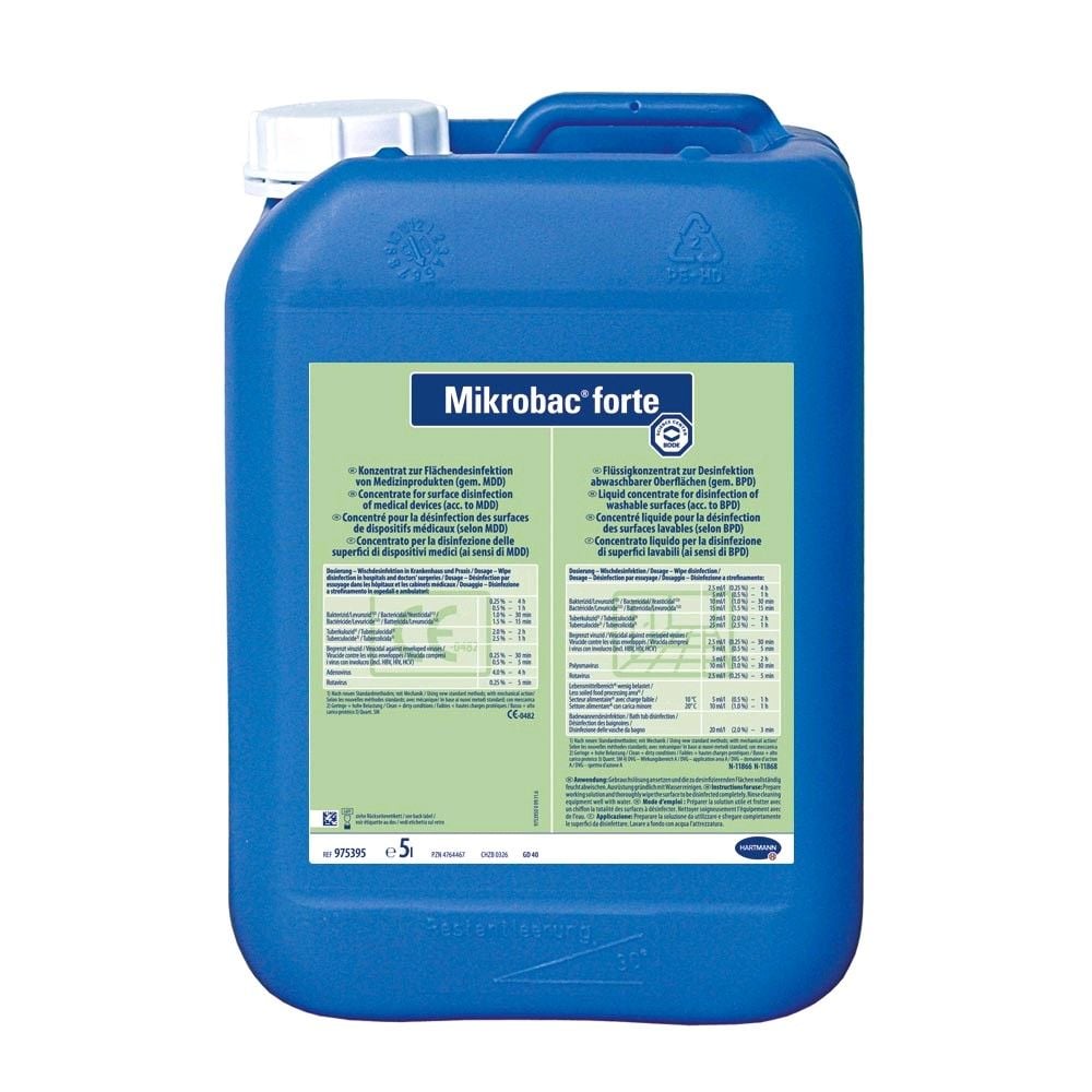 Flächendesinfektionsmittel Mikrobac® forte von Bode, materialschonend